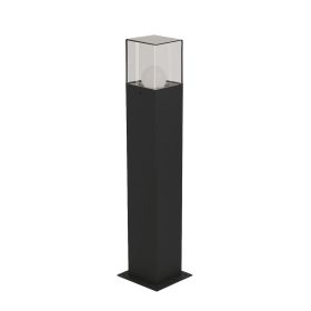 Inowel Landscape Path Lights with E26 Bulb Base(Bulb not Included) Modern Pathway Light Driveway Lights Wired 12226 (Color: BLACK, size: 31.5in)